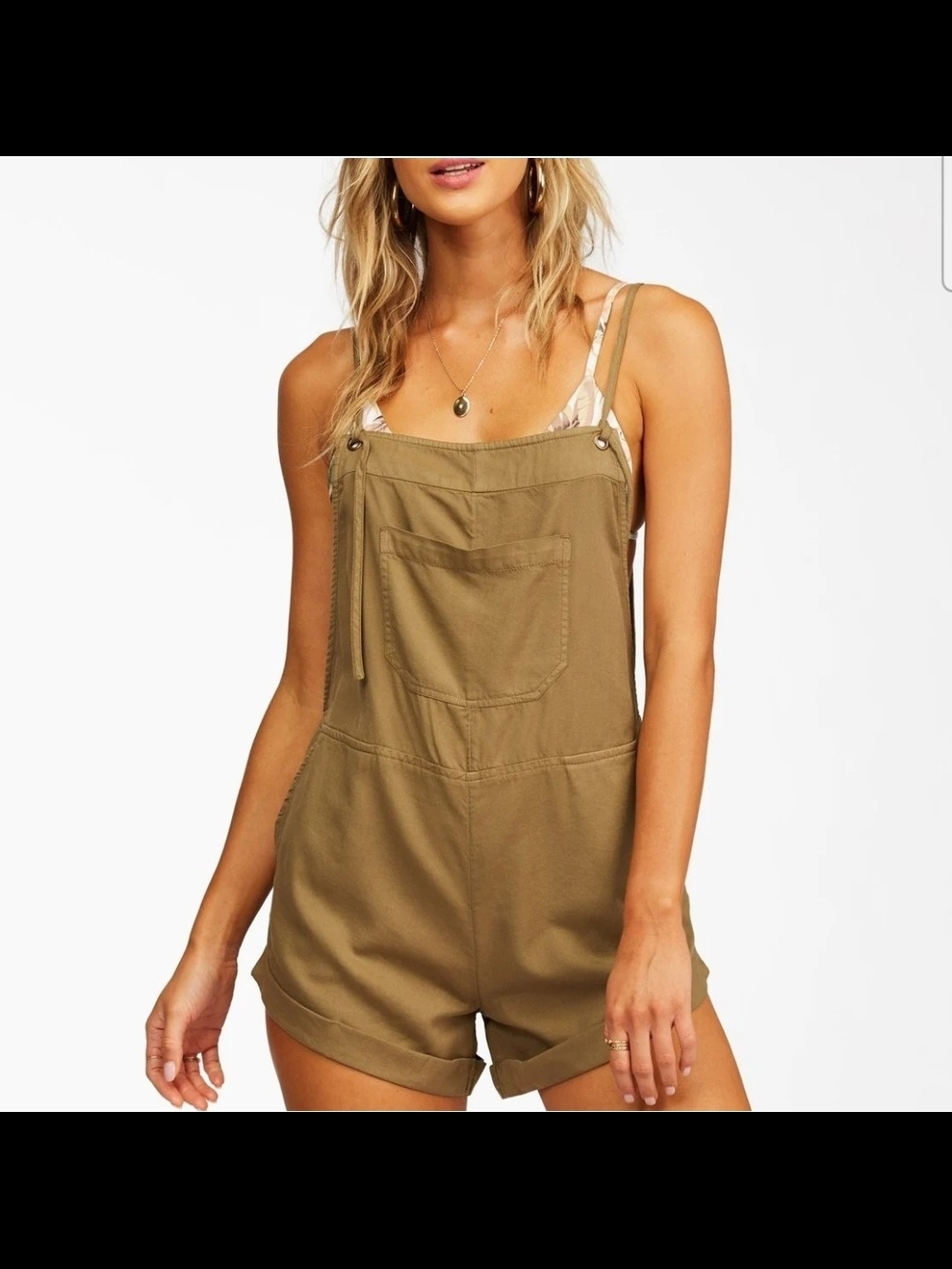 Billabong Green Casual Romper - Sage